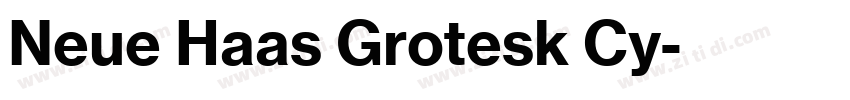 Neue Haas Grotesk Cy字体转换 Neue Haas Grotesk Cy字体转换